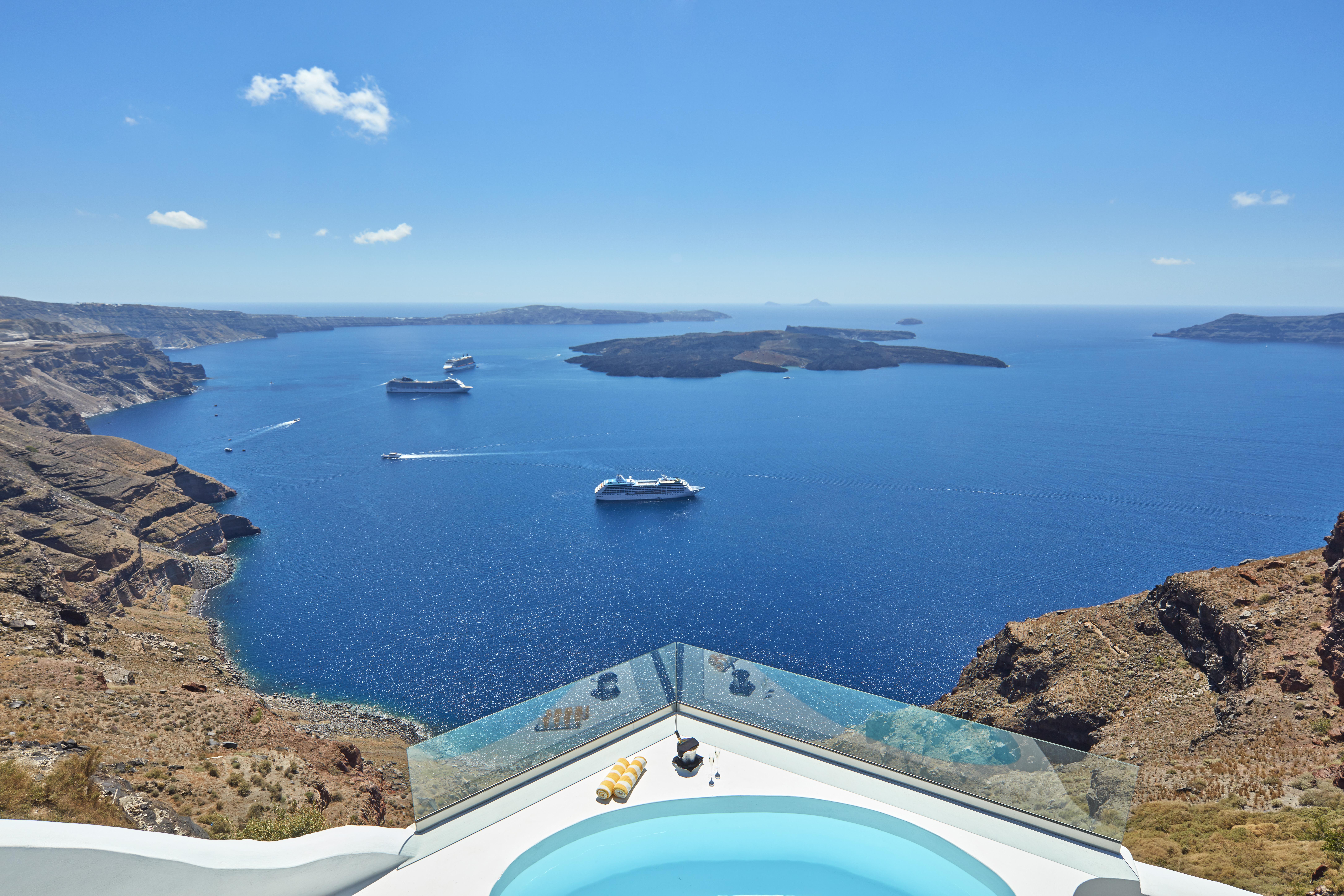 Katikies Chromata Santorini - The Leading Hotels Of The World Imerovigli  Exteriér fotografie