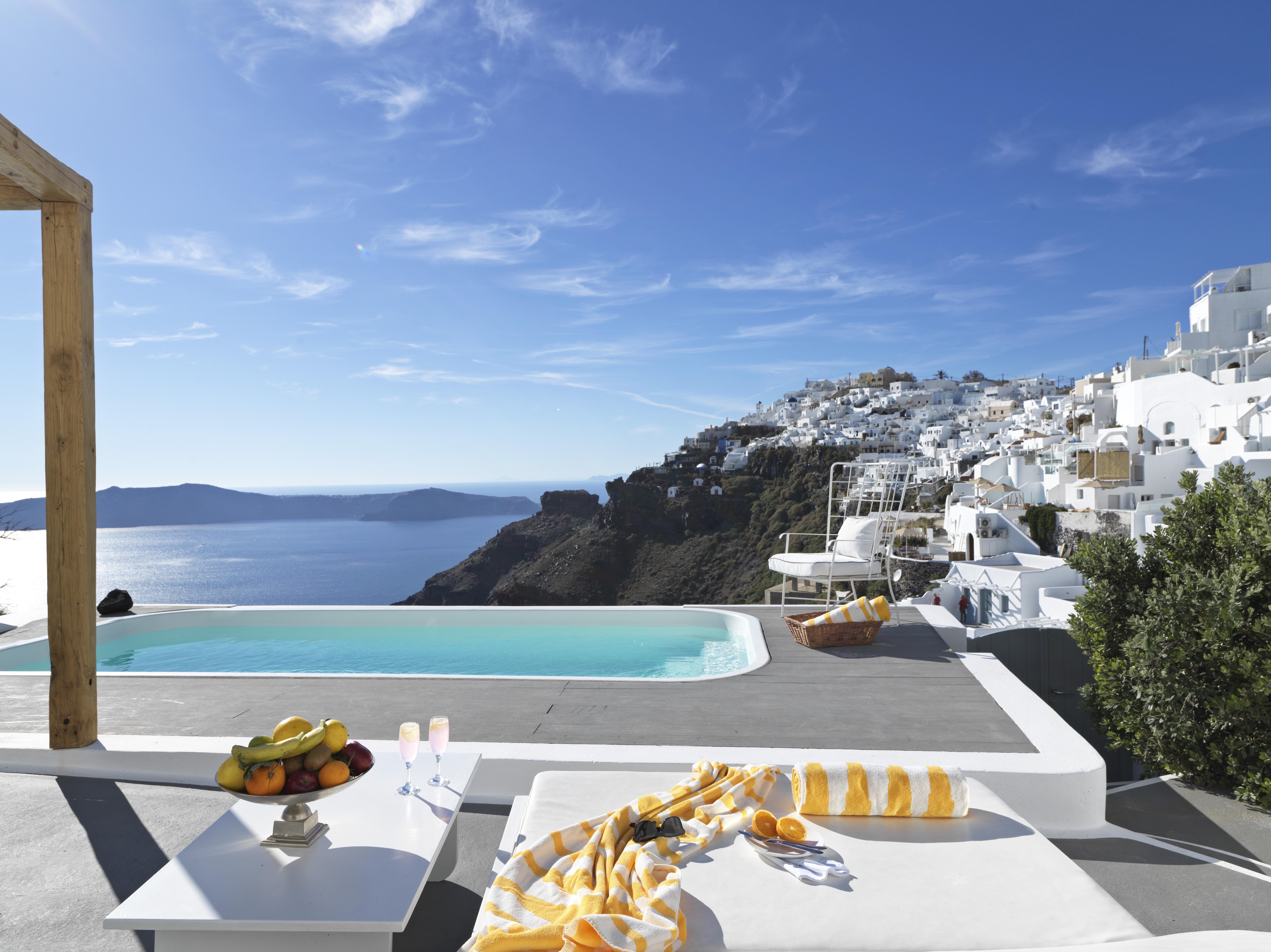 Katikies Chromata Santorini - The Leading Hotels Of The World Imerovigli  Exteriér fotografie