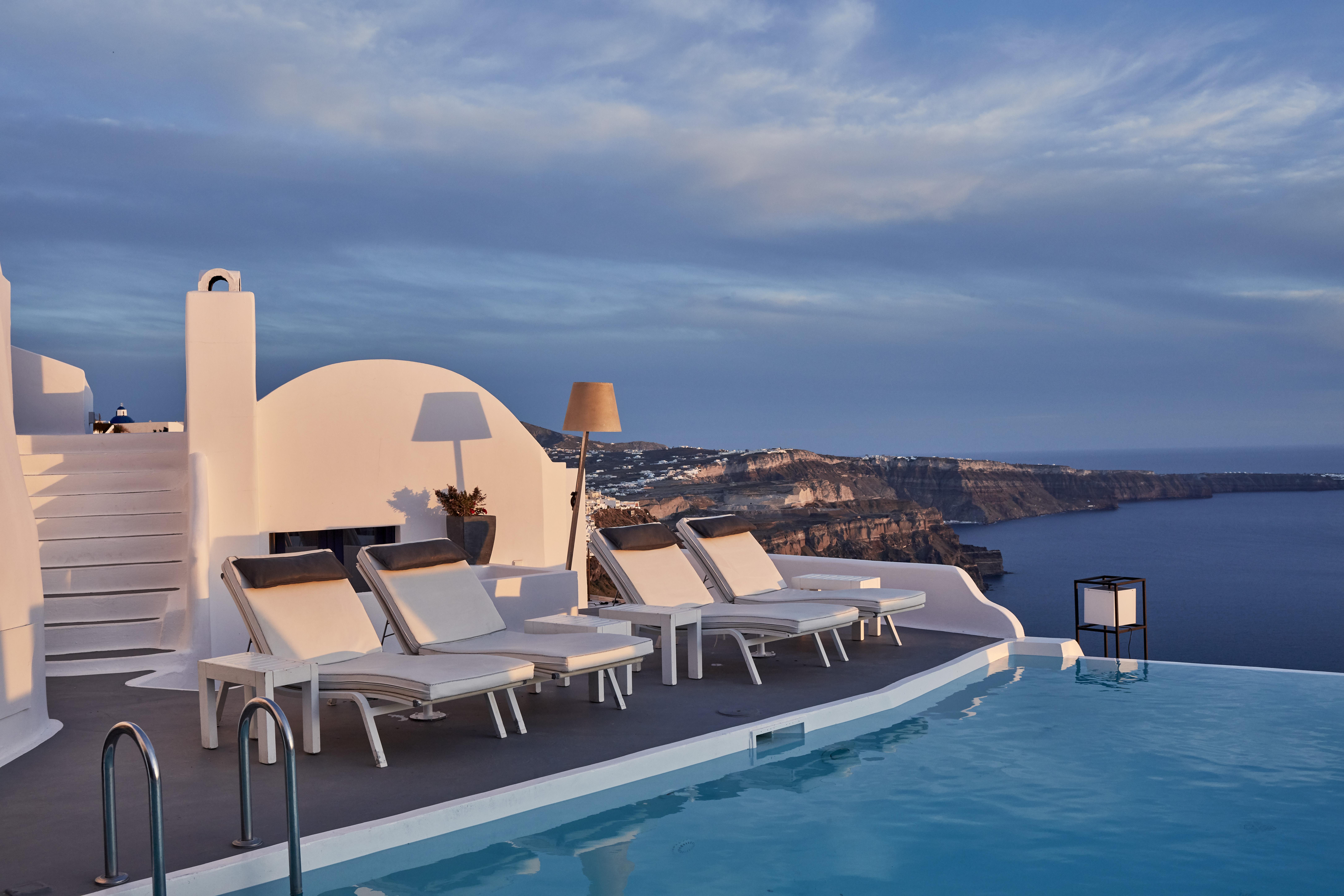 Katikies Chromata Santorini - The Leading Hotels Of The World Imerovigli  Exteriér fotografie