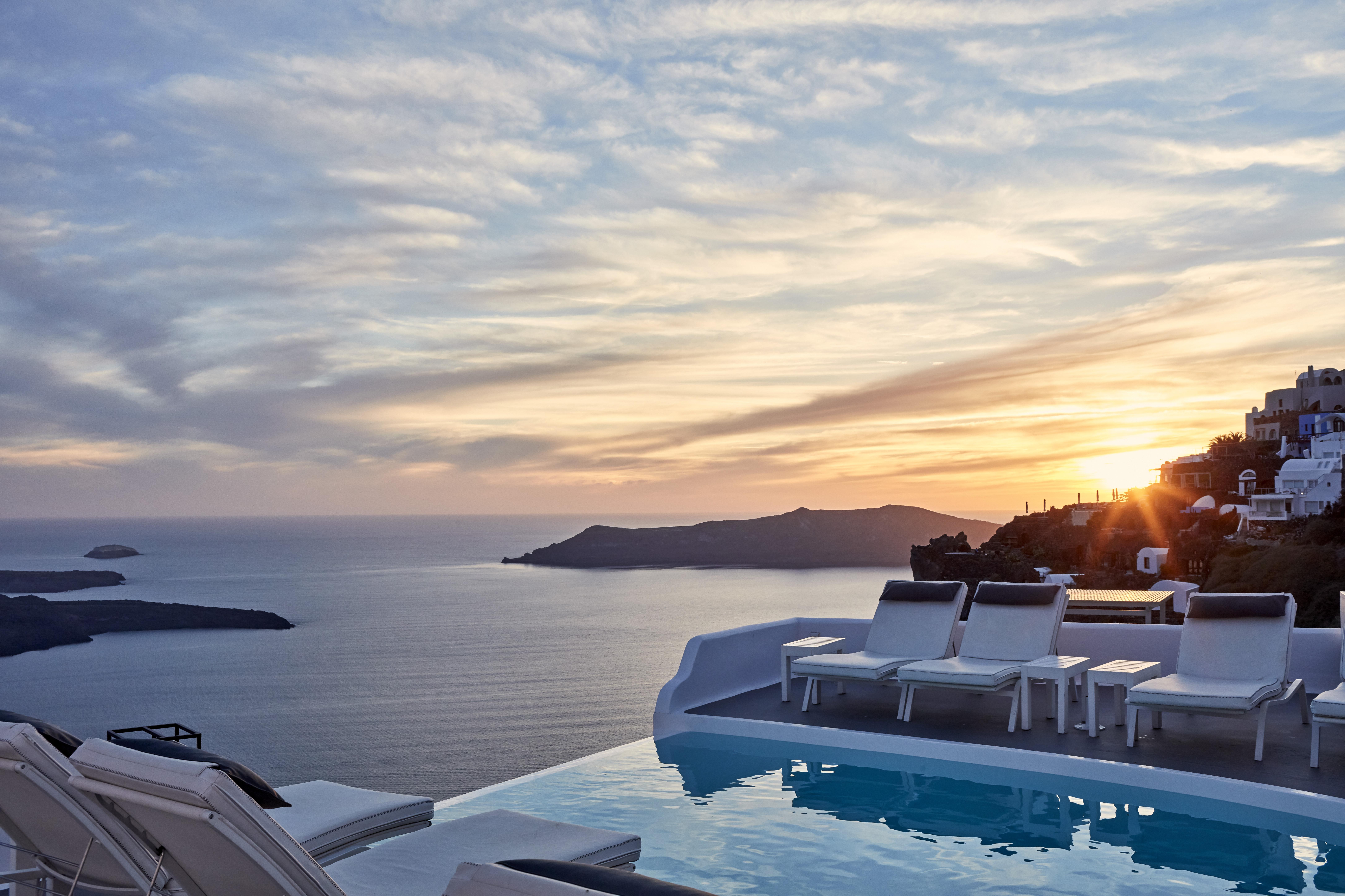 Katikies Chromata Santorini - The Leading Hotels Of The World Imerovigli  Exteriér fotografie